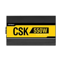Antec CSK550 550W PSU - 80+ Bronze, ATX, Silent 120mm Fan, 3-Year Warranty Antec CSK550 550W PSU - 80+ Bronze, ATX, Silent 120mm Fan, 3-Year Warranty